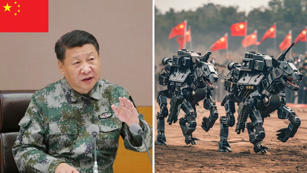 China has Revealed its World's First Army of Robot Dogs