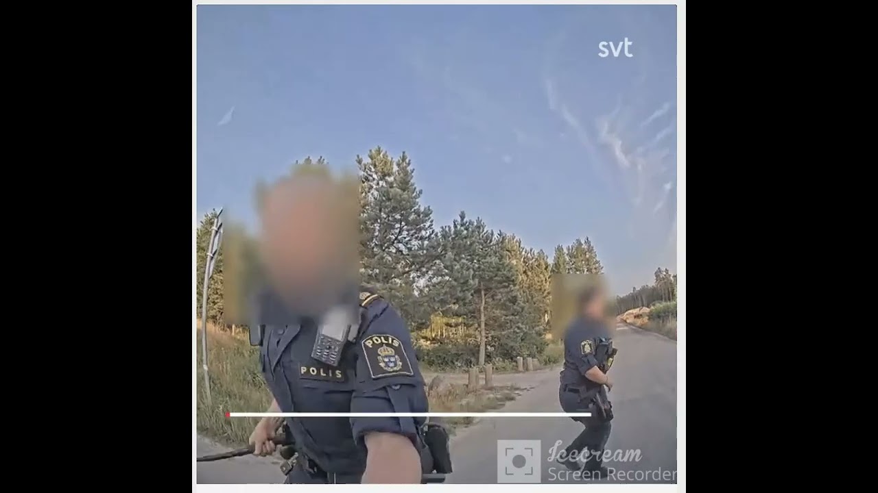 السويد: رجل تطارده الشرطة السويدية فيقاومها ويستولي على   سيارة الشرطة ويهرب بهاَ..