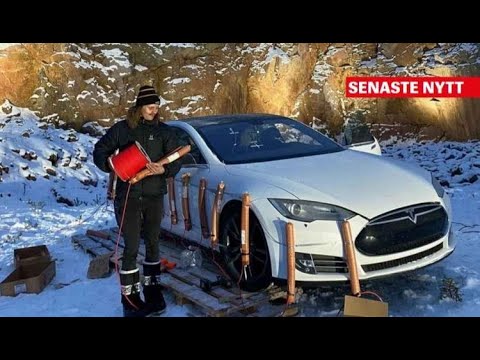 تفجير سيارة تسلا الكهربائية بعد أن طُلب من مالكها دفع 20 ألف  لتبديل بطاريتها الكهربائية