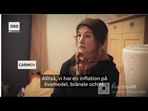 السويدية كارمن ..أصبحت مشردة في السويد  بسبب فواتير الكهرباء