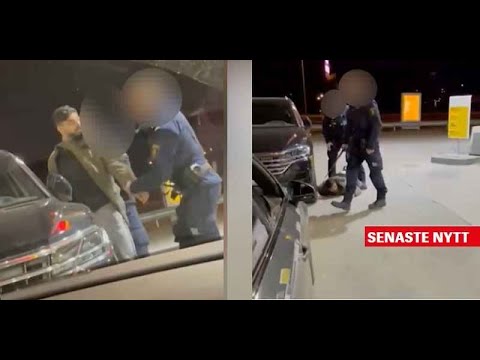 الاعتداء على محامي شاب  وأصدقاءه من الشرطة السويدية ...تم استخدام العنف والاعتداء المهين ضد الشاب