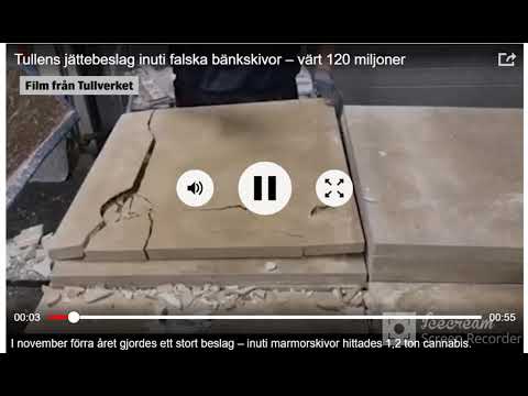 تهريب مخدرات داخل ألواح حجرية رخامية من المغرب إلى السويد