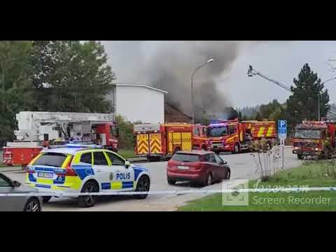 حريق مسجد في السويد