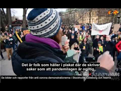 شاهد .. تظاهرة في مدينة مالمو جنوب السويد ضد قيود كورونا .. والشرطة تُغرم المُنظمين 50 ألف كورونا
