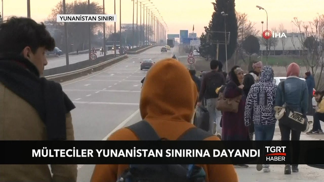 Mülteciler Yunanistan Sınırına Dayandı