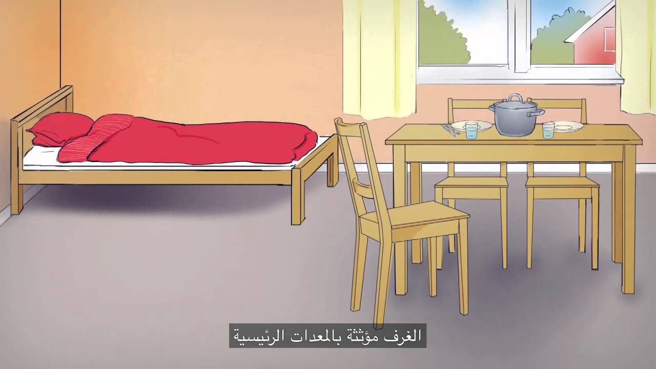 (Boende, språk: arabiska) السكن