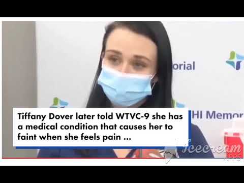 شاهد.. ممرضة أمريكية تتعرض للإغماء عقب تلقيها لقاح فيروس كورونا