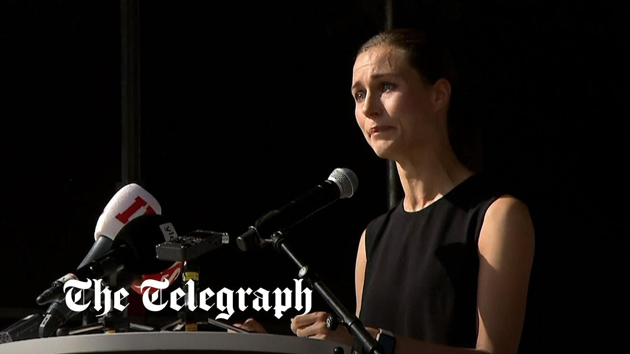 Sanna Marin tearful after apology as women show support for Finnish PM