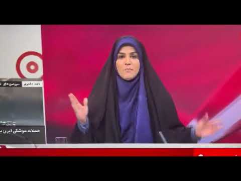 Iran's state TV hit by Israeli missiles during live broadcast (English subtitles)