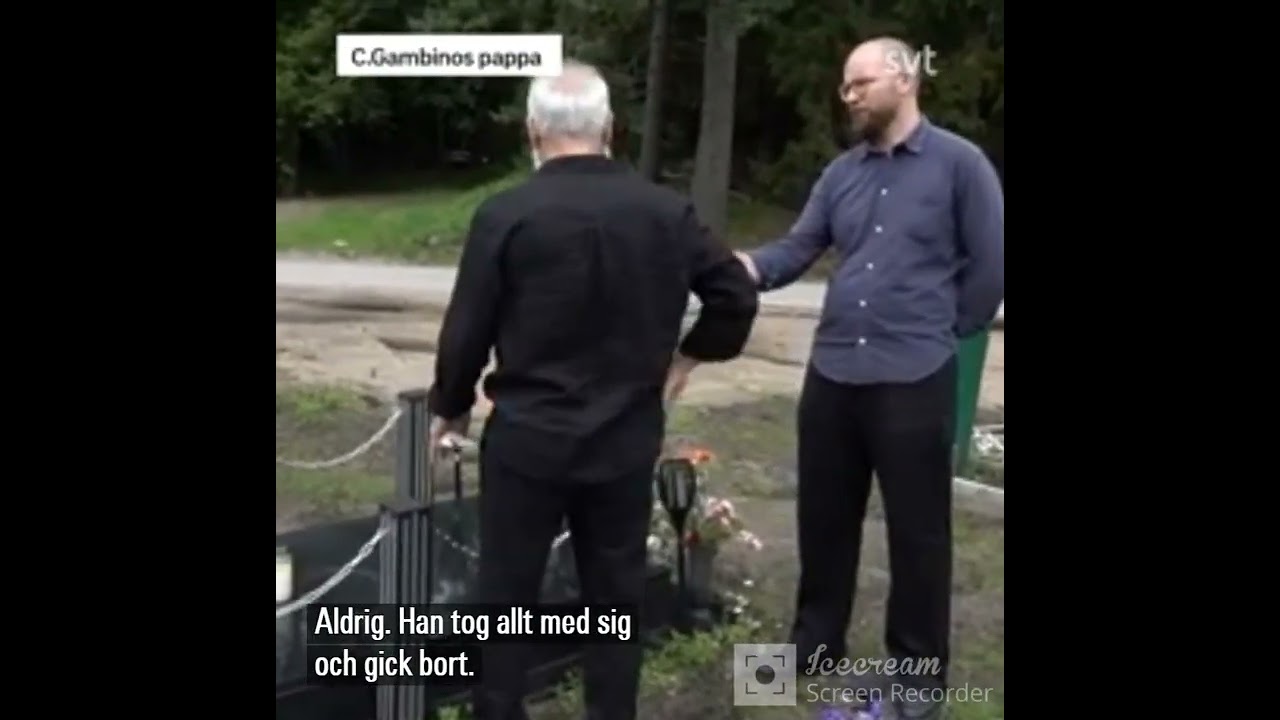 والد مغني الراب السويدي Gambin يقراء القران على قبره ابنه لماذا قتلتم ابني - ليس لي أحد من بعده