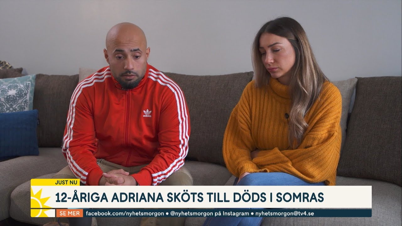 Adrianas pappa: ”Mitt barn mördades” - Nyhetsmorgon (TV4)