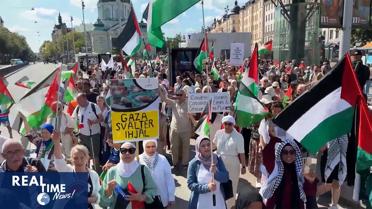 Massive pro‑Palestine rally held in Stockholm amid Gaza crisis