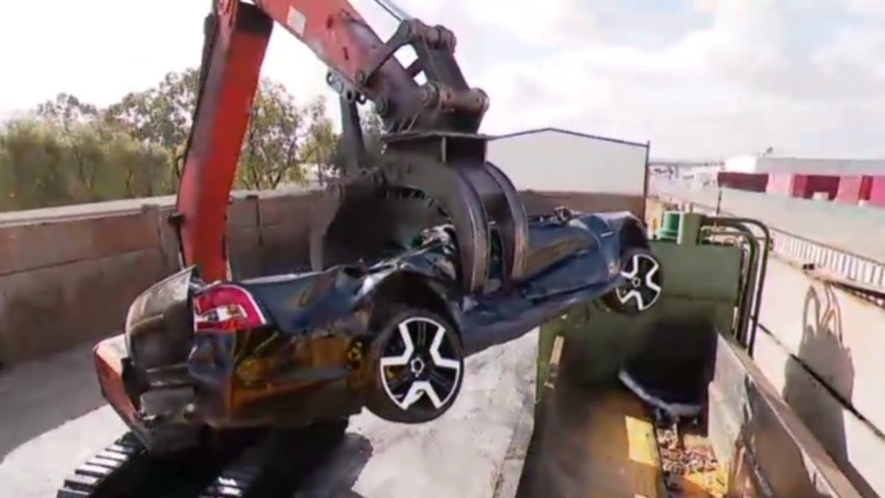 SA Police crush $20k Holden ute previously clocked at extreme speed on Adelaide motorway