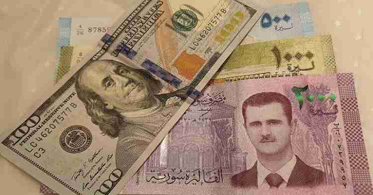 الليرة السورية تستمر بالتراجع مقابل الدولار والعملات الأجنبية
