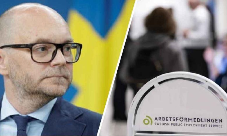 الصورة وزير العمل السويدي - يوليو 2025