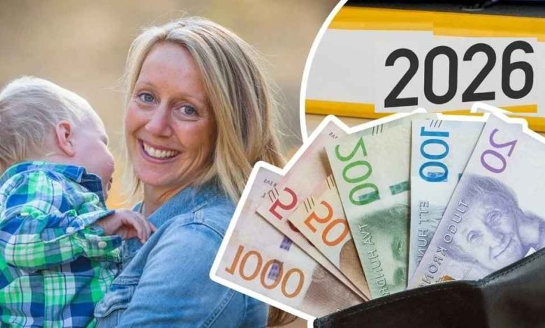 barnbidrag 2026 datum for utbetalning av pengar 1
