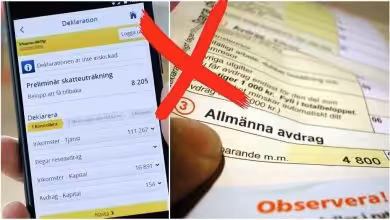 انتبه: أموالك المستردة من الإقرار الضريبي قد لا تحصل عليها لهذا السبب! 5 nekat avdrag deklaration 1