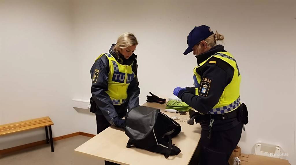 أوضحت الشرطة السويدية أن يجب على المواطنين التفرقة بين دور الجمارك السويدية (Tullverket) ودور الشرطة السويدية (Polisen)، خصوصًا فيما يتعلق بمكافحة التهريب مثل السجائر والكحول ومصادرتها وفرض الغرامات