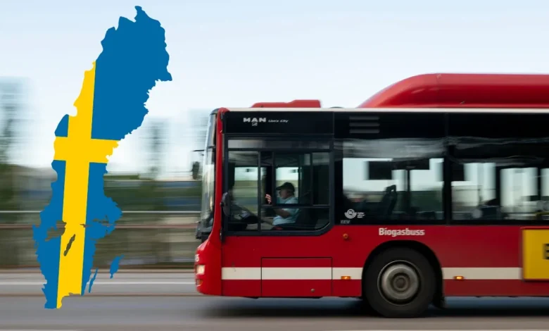 SL Buss Sverige Karta