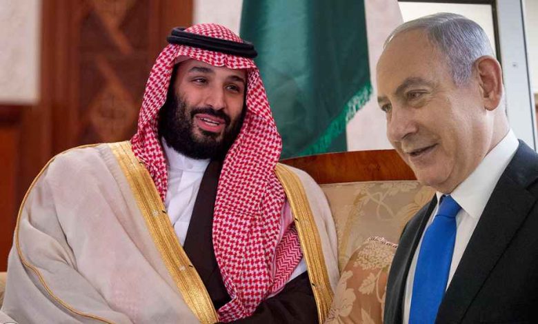 Netanyahu reportedly meets Saudi Crown Prince flash90reuters 1