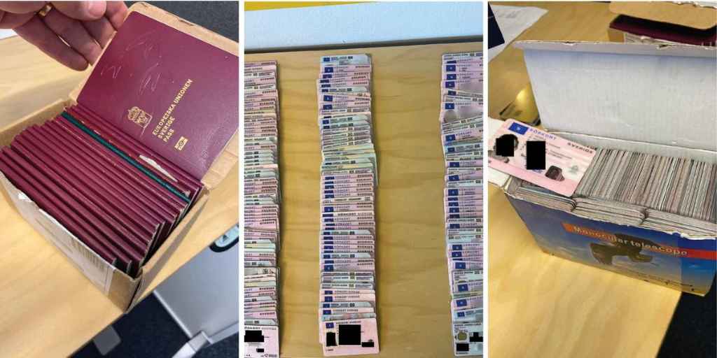 ضبط أكثر من 300 هوية وجواز سويدي في شقة تستخدم للاحتيال والشراء بأسماء أخرين!! 1 4Tv1a5AAEeHRm57OEZXcnPt9o7yQ WIDE 1