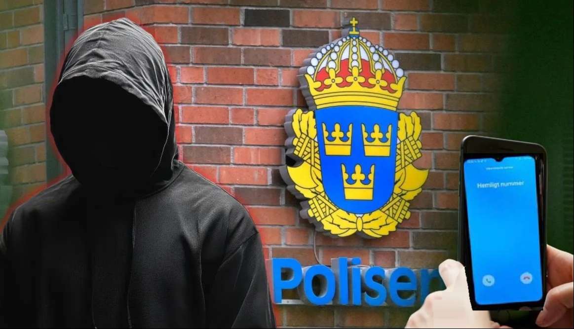 الشرطة السويدية تحذر المواطنين من مكالمات آلية مزيفة لسحب أموالك. أغلق الخط فوراً 1 567 1