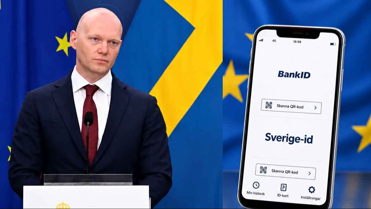 ابتداءً من 1 ديسمبر 2026 إطلاق الهوية الإلكترونية الحكومية Sverige-id بديل BankID 1 156 1