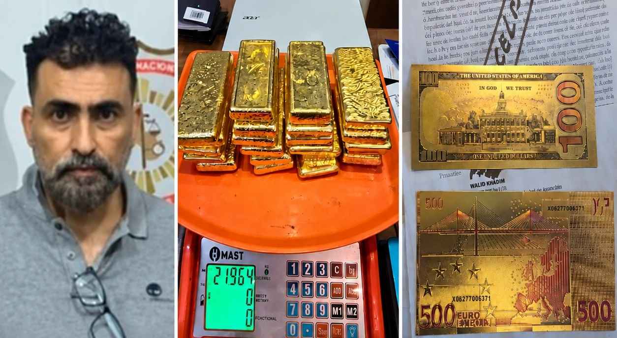 اعتقال مواطن سويدي من أصل عراقي لمحاولة تهريب 50 كيلو ذهب إلى "الإمارات وتركيا" 1 854444 1